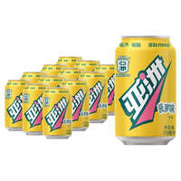 亚洲 ASIA 碳酸汽水荔枝菠萝橙子味330ml*6罐