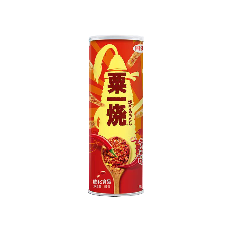 四洲粟一烧非油炸香脆玉米棒休闲小吃粟米零食