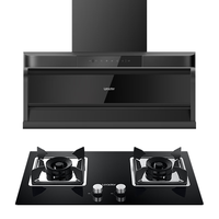 海尔（Haier）智家统帅 Leader  顶侧双吸抽油烟机灶具套装 23m?/min大吸力 挥手智控  5.2KW大火力IQ92D+QIGL2C