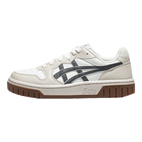 ASICS 亚瑟士 运动休闲鞋男鞋女鞋时尚运动舒适复古百搭板鞋 COURT MZ 2.0 白色/米色/碳灰色 38