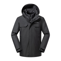 Columbia哥伦比亚三合一夹克男25秋冬户外防水热能保暖外套WE4191 010 L