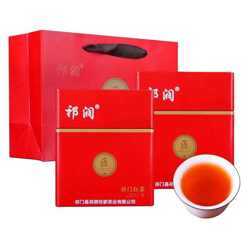祁润2022年新茶祁门红茶特级正宗祁红香螺浓香型红茶茶叶散装500g