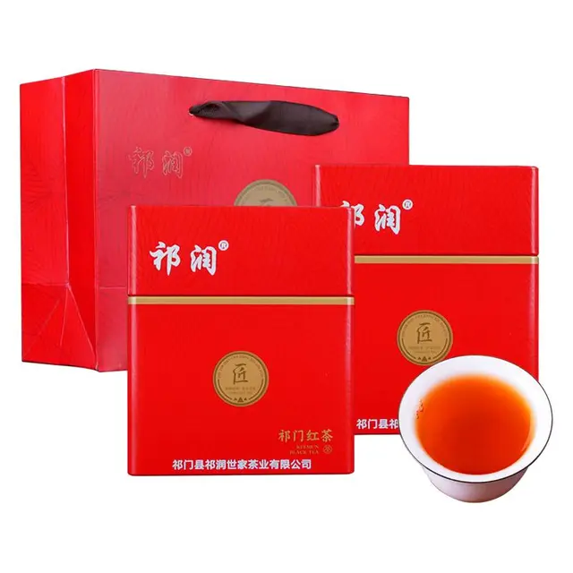 祁润2022年新茶祁门红茶特级正宗祁红香螺浓香型红茶茶叶散装500g
