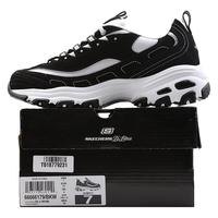 斯凯奇（Skechers）女鞋熊猫鞋 23新款运动鞋跑步鞋增高老爹鞋透气休闲鞋子女 自然色熊猫鞋/两副鞋带 36