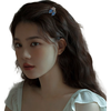 向晚发夹发卡水钻蝴蝶小发夹女精致小夹子头顶小号抓夹侧边发卡发饰