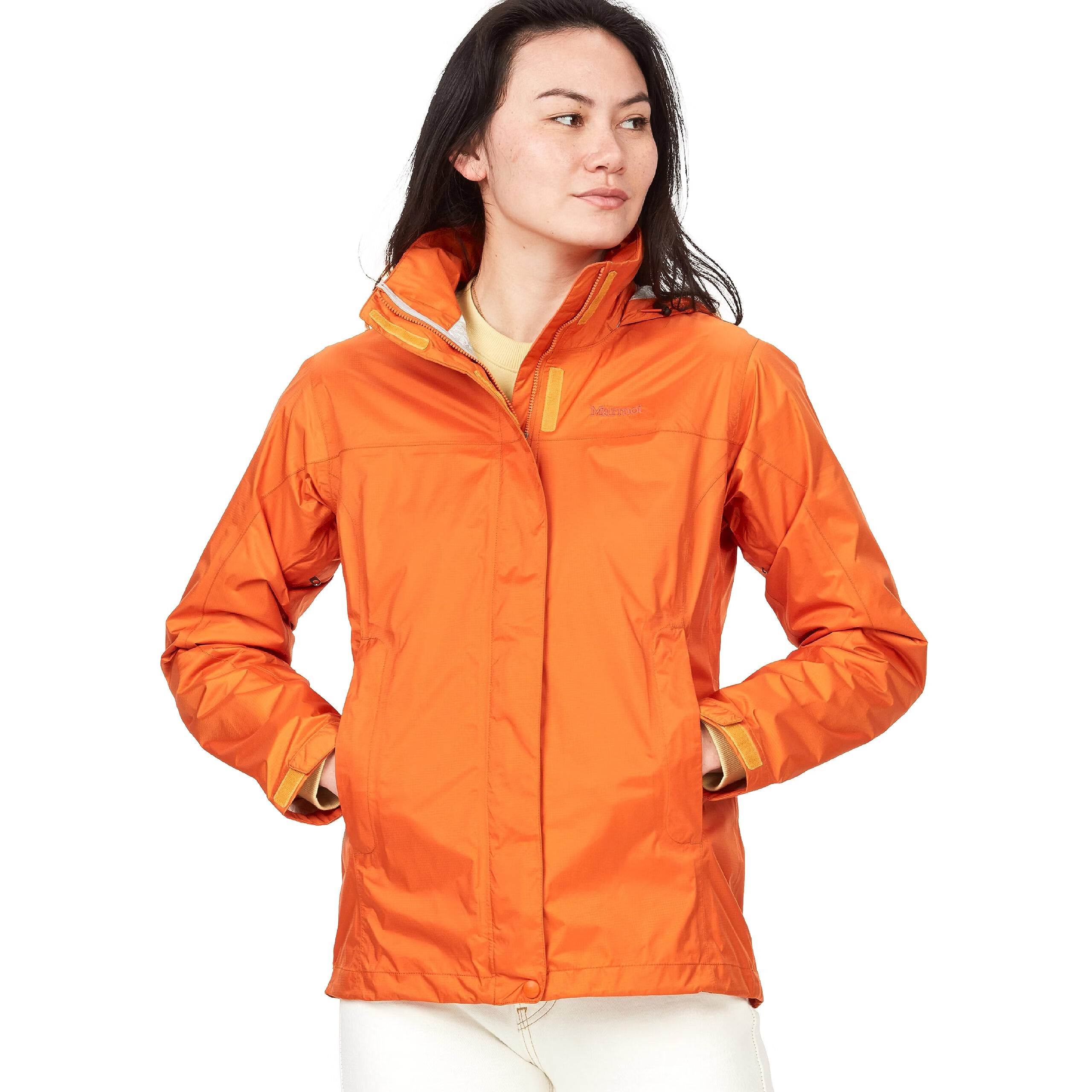 土拨鼠（Marmot） 女式 Precip Eco 夹克 桔柚橘色 XXL