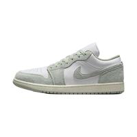 Air Jordan 1 Low AJ1白绿翻毛皮男子低帮