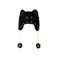 大英博物馆巴斯特系列萌猫毛绒护耳连帽渔夫帽