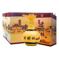 老榆林 固态粮食 浓香型白酒 整箱装 45%vol 500mL