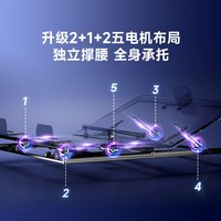 8H智能电动床已接入米家语音多功能悬浮双人床DE2pro 深空灰 1.8M套装(电动床+0压绵25cm床垫)