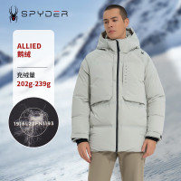 值友专享、保暖服饰：SPYDER SKI LIFE 男子鹅绒羽绒服 23CF229M