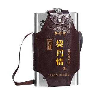 闷倒驴 升级版 68%vol 清香型白酒 1500ml*4瓶 整箱装