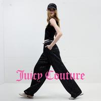 Juicy Couture/橘滋 亮片宽松波点 女士休闲裤