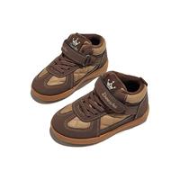 笛莎加绒保暖女童棉鞋2024冬季女孩冬季运动鞋中大童棉鞋