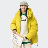 保暖服饰：罗宾汉 ROBINHOOD 时尚纯色系防风连帽男女款90绒羽绒服舒适保暖高级感运动羽绒服
