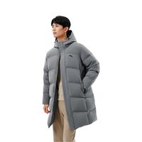 安踏六度芯羽绒服丨中长款保暖棉服男士冬季防寒加厚运动外套