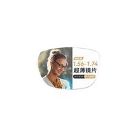 万新眼镜防蓝光可配有度数女近视散光专业配光学超薄高清近视眼镜男框镜架 L911401玫瑰金C5 配万新高清1.56非球面镜片