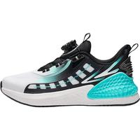 C37软弹跑步鞋儿童版安踏男童鞋秋冬款中大童旋钮扣轻便运动鞋