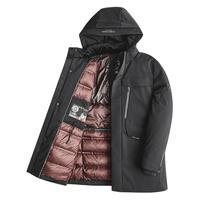 pierre cardin/皮尔·卡丹 防风保暖 男士羽绒服 可脱卸帽