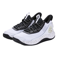 安德玛（Under Armour）儿童运动鞋库里3Z7儿童运动篮球鞋透气耐磨防滑男童中大童运动鞋 白色(版型偏小，买大一码) 38.5码