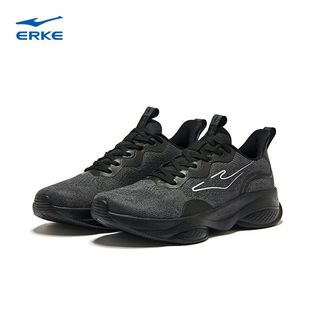 鸿星尔克 轻便软底减震跑步鞋51123403133