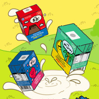 延世 YONSEI 韩国延世牛奶 125ml*3味 香蕉草莓巧克力味