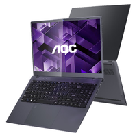 AOC 小艾智能AI笔记本电脑英特尔12代15.6英寸轻薄护眼商务办公本16+512GB一级能效