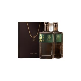  GuanYun/观云 浓香型高度纯粮食白酒  礼盒装，盒装 52.%Vol 500ml