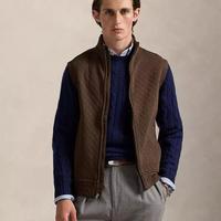 男士全拉链背心马甲