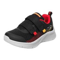 SKECHERS 斯凯奇 97537N 儿童休闲运动鞋 黑色/红色 21码