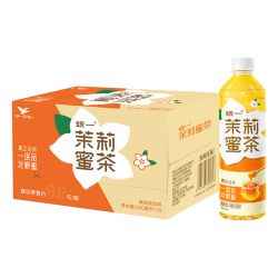 统一 茉莉蜜茶 500ml*15瓶 整箱装（新老包装随机发货）