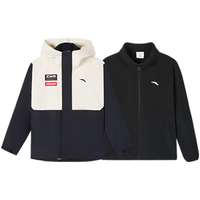 新年款|三防外套三合一可拆卸小软壳男童外套摇粒服校服安踏