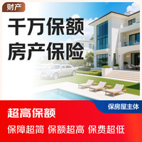 京东安联 Allianz JD 千万房产保险 超高保额 无惧火灾/爆炸/台风风险 保房屋主体|室内装修 家财险 财产险