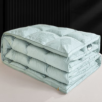 全棉羽绒被套被壳半成品自充绒羽绒被壳纯棉双层加密防钻绒内胆套 180x220cm
