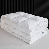 全棉羽绒被套被壳半成品自充绒羽绒被壳纯棉双层加密防钻绒内胆套 160X210cm【防钻绒】
