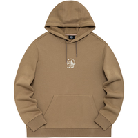 鸿星尔克 鸿鹄丨卫衣男运动休闲秋季时尚国潮套头连帽运动上衣 奶咖棕 XL