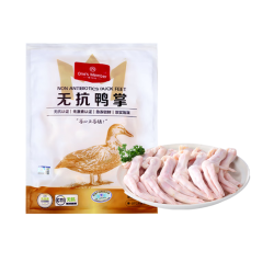 1号会员店 精切冷冻卤鸭掌 2斤
