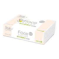 洁柔抽纸小方巾24抽西西里香小包式手帕纸餐巾纸随身便携装家用 1提(小方巾10包)