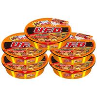 日清食品 NISSIN日清合味道ufo飞碟炒面方便面干拌面泡面速食铁板牛肉鱼香肉丝味