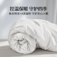 江南古韵花时蚕丝被子100%天然蚕丝冬被保暖A类面料 蚕丝净重5斤200*230cm 【冬被】被重约7斤 200cm*230cm