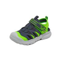  SKECHERS/斯凯奇 防滑 儿童凉鞋  海军蓝色/柠檬色/NVLM 33.5