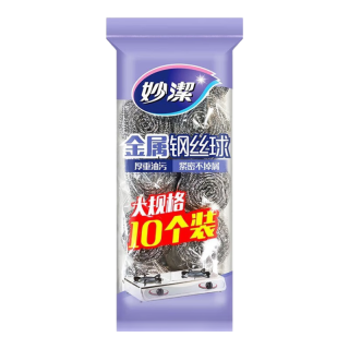 妙潔 MHB10-EC 金属钢丝球 10个