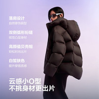 波司登（BOSIDENG）25羽绒服女短款90绒泡芙时尚百搭冬季厚款保暖外套B250243104 布朗咖7A11 M 165/88A 体重约125-140斤