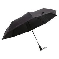 京东京造 雨伞大号加固加厚结实抗风三折伞 【加大手动商务伞】黑色