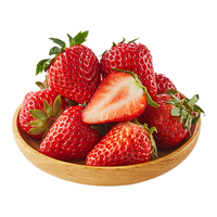 京觅 丹东99红颜奶油草莓1.5斤装 单果15-25g