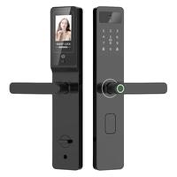 英典智能指纹门锁家用防盗门电子锁智能锁密码锁出租房入户大门锁