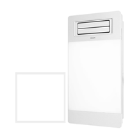 飞利浦(PHILIPS)风暖浴霸替代灯暖集成吊顶PTC取暖器300x600照明排气一体暖风机 【无边框照明】M3+14W白光面板灯