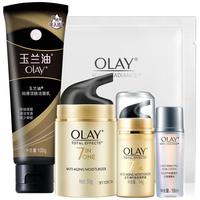OLAY 玉兰油 多效修护系列 护肤套装(面霜50g+细滑洁面100g+面霜14g+水感面膜1片+面膜水18ml)