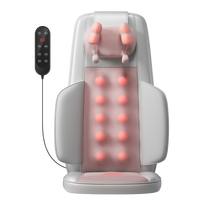 乐尔康 靠垫按摩器 肩颈抓捏手法+三区热敷+7D按摩