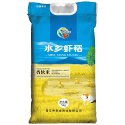 巨金米业 长粒大米  水乡虾稻软米10斤 袋装 5kg